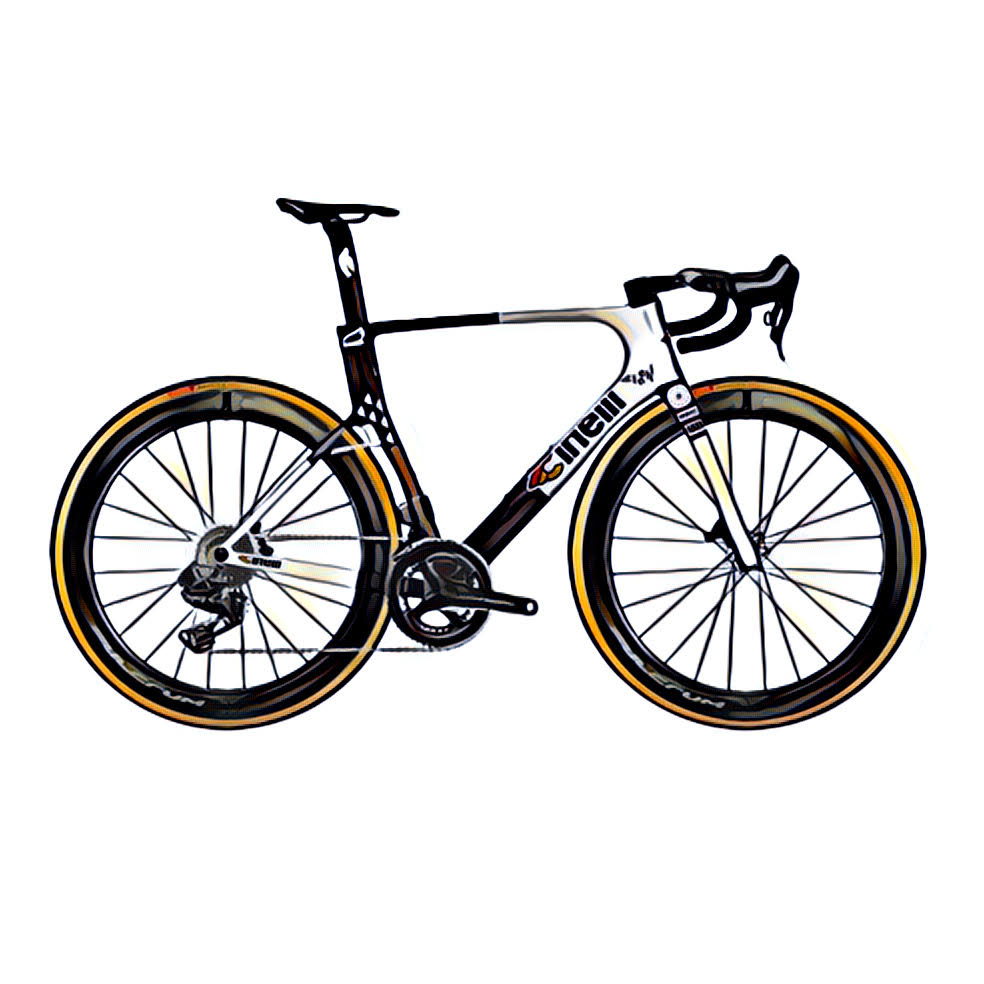 CINELLI AEROSCOOP – Rahmenschutz-Kit – STEK PPF Lackschutz