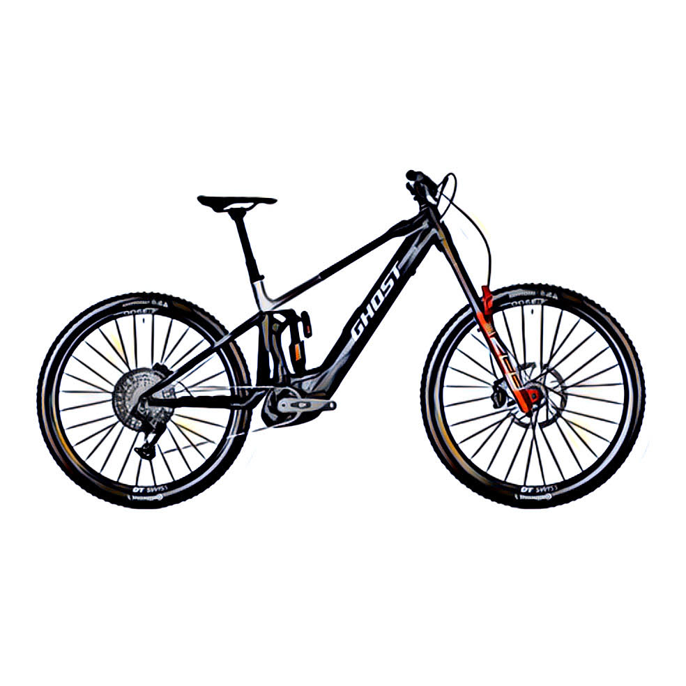 GHOST E-RIOT Rahmenschutz-Kit