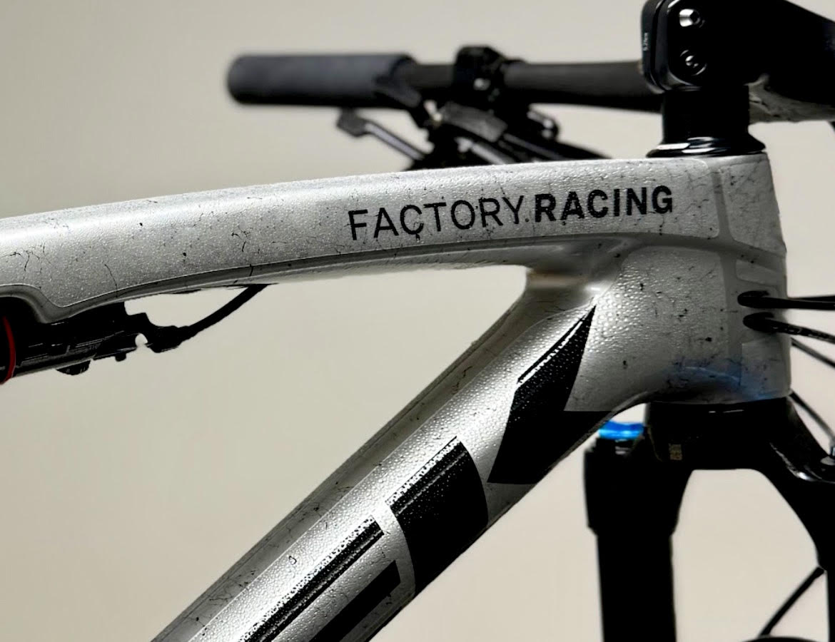 Trek Supercaliber mountain bike frame with STEK PPF paint protection film applied – TECTORA BikeProtection
