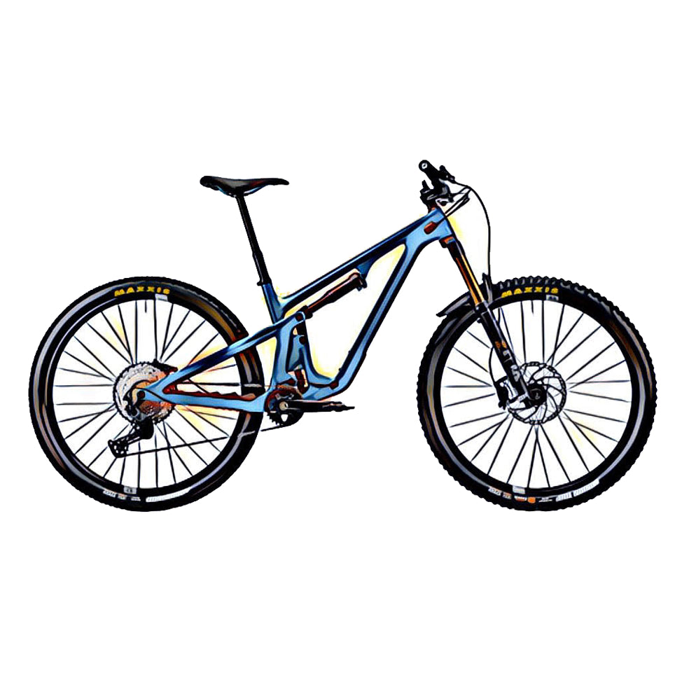 Yeti SB140 – side view, compatible model for the frame protection kit