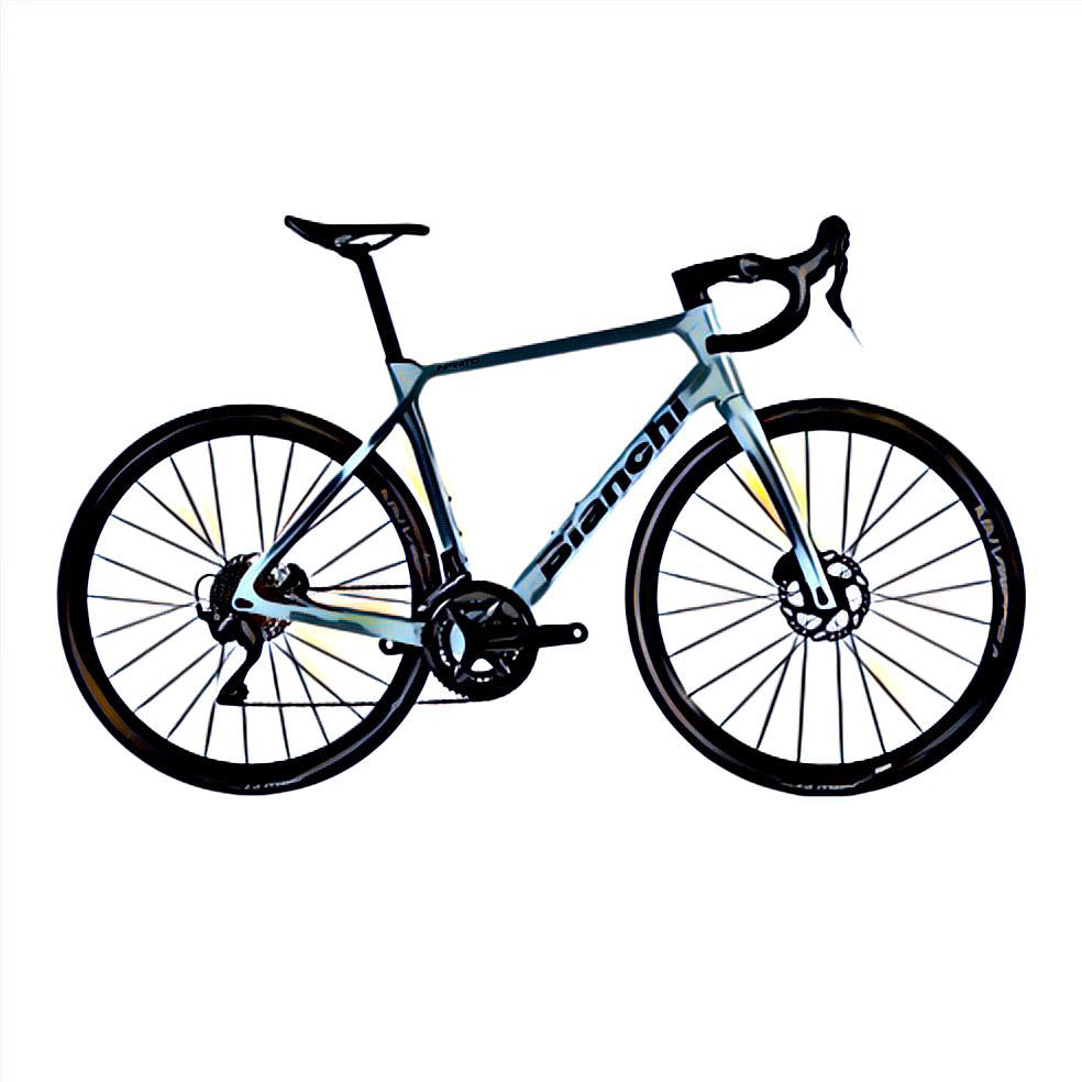Bianchi Infinito – side view, compatible model for the frame protection kit