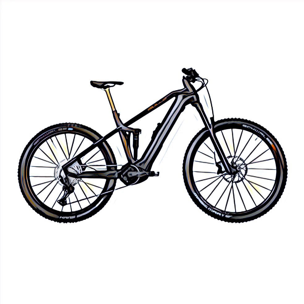BULLS Sonic Evo AM3 e-MTB – side view, compatible model for the frame protection kit
