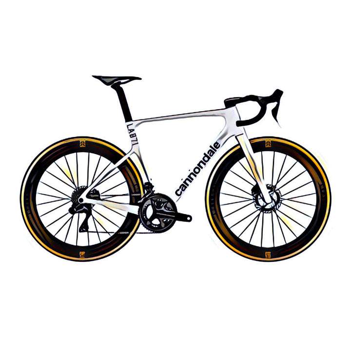 Cannondale SuperSix EVO – side view, compatible model for the frame protection kit
