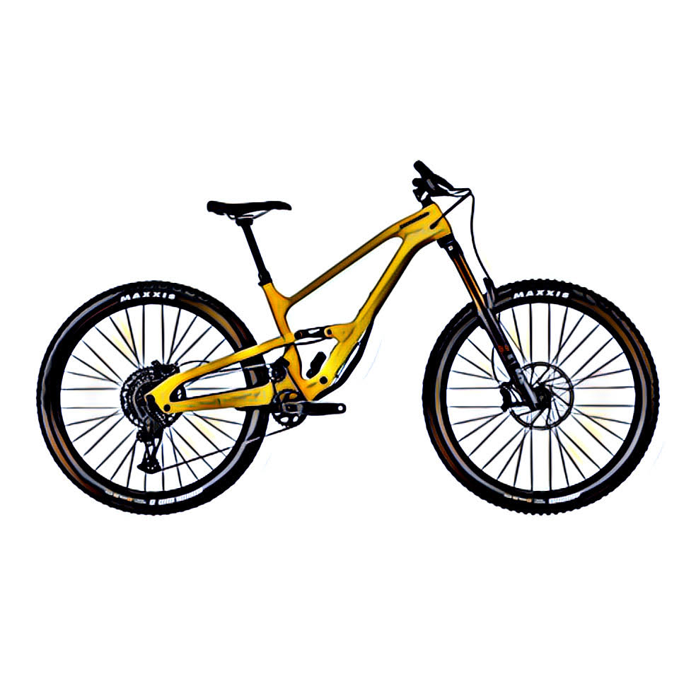 Cannondale Jekyll– side view, compatible model for the frame protection kit