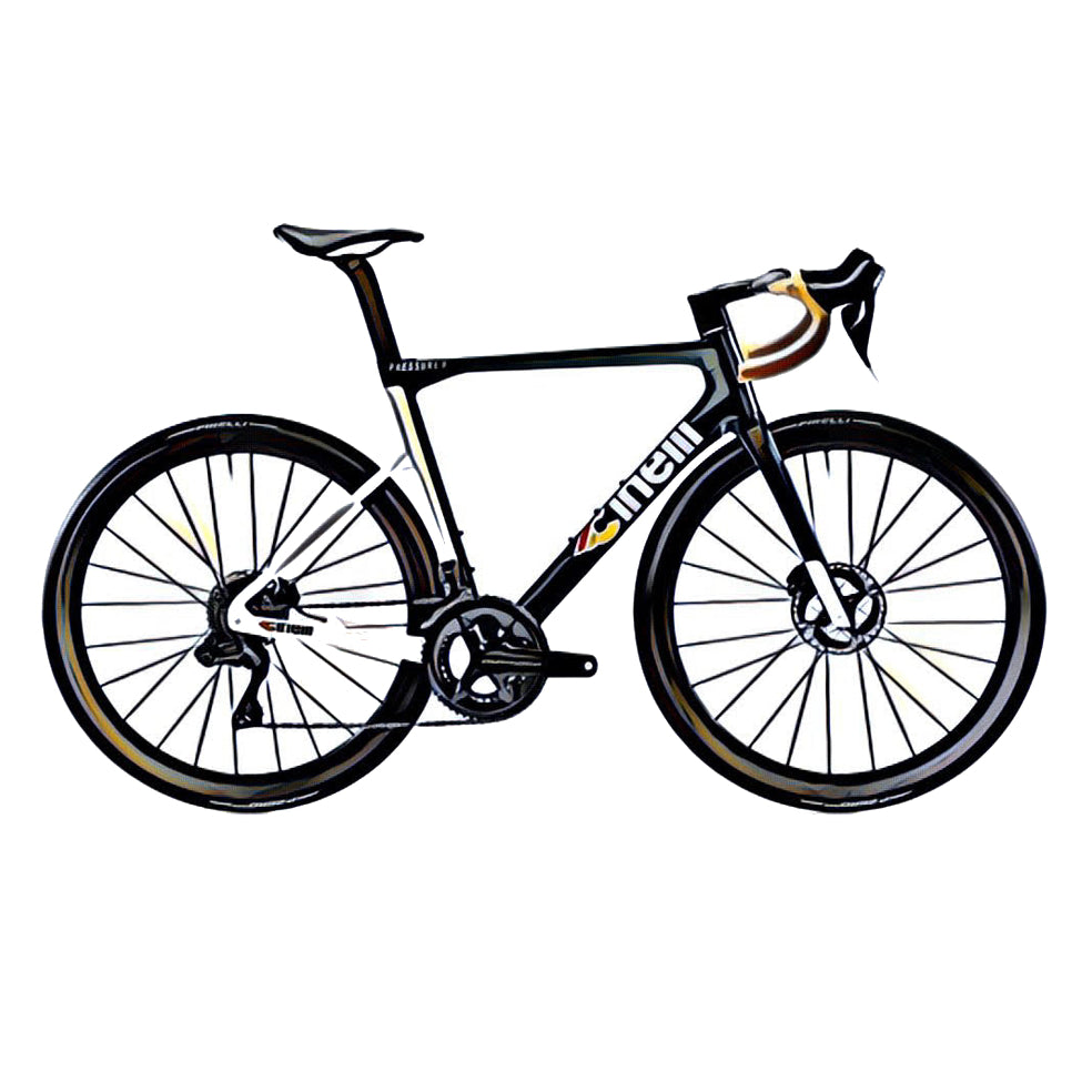 Cinelli Pressure 2 – side view, compatible model for the frame protection kit