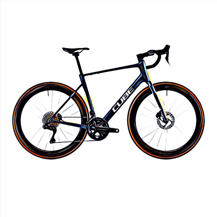 Cube Attian C62– side view, compatible model for the frame protection kit