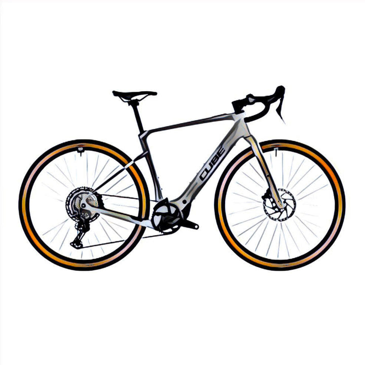 Cube Nuroad hybrid – side view, compatible model for the frame protection kit