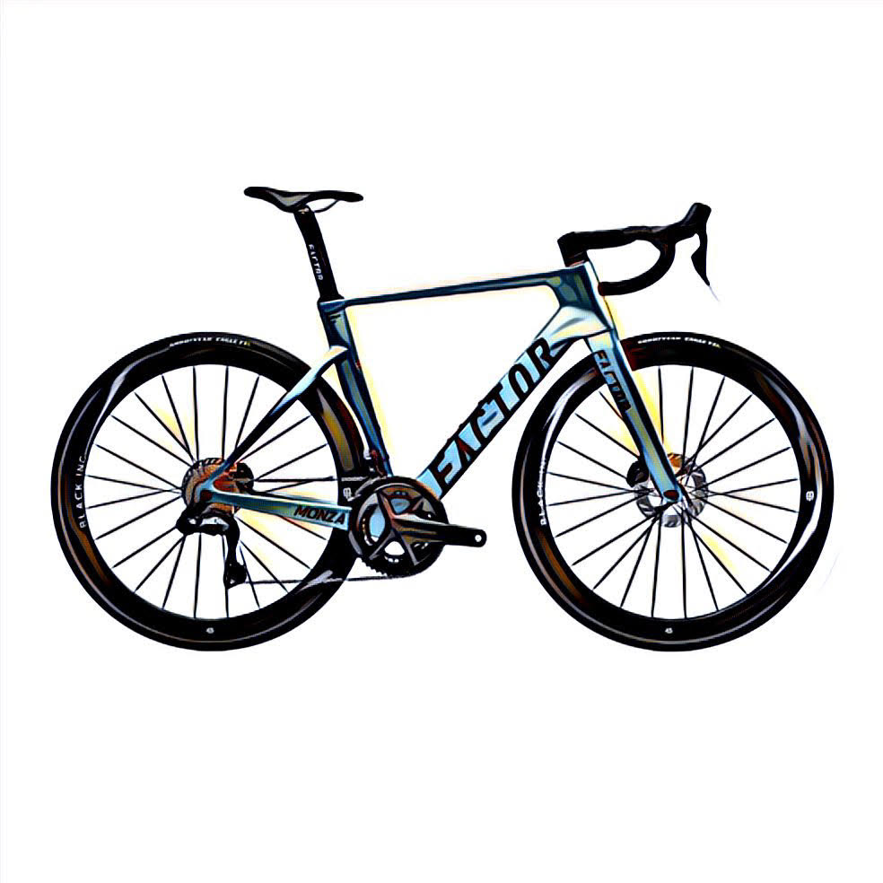 Factor Monza – side view, compatible model for the frame protection kit