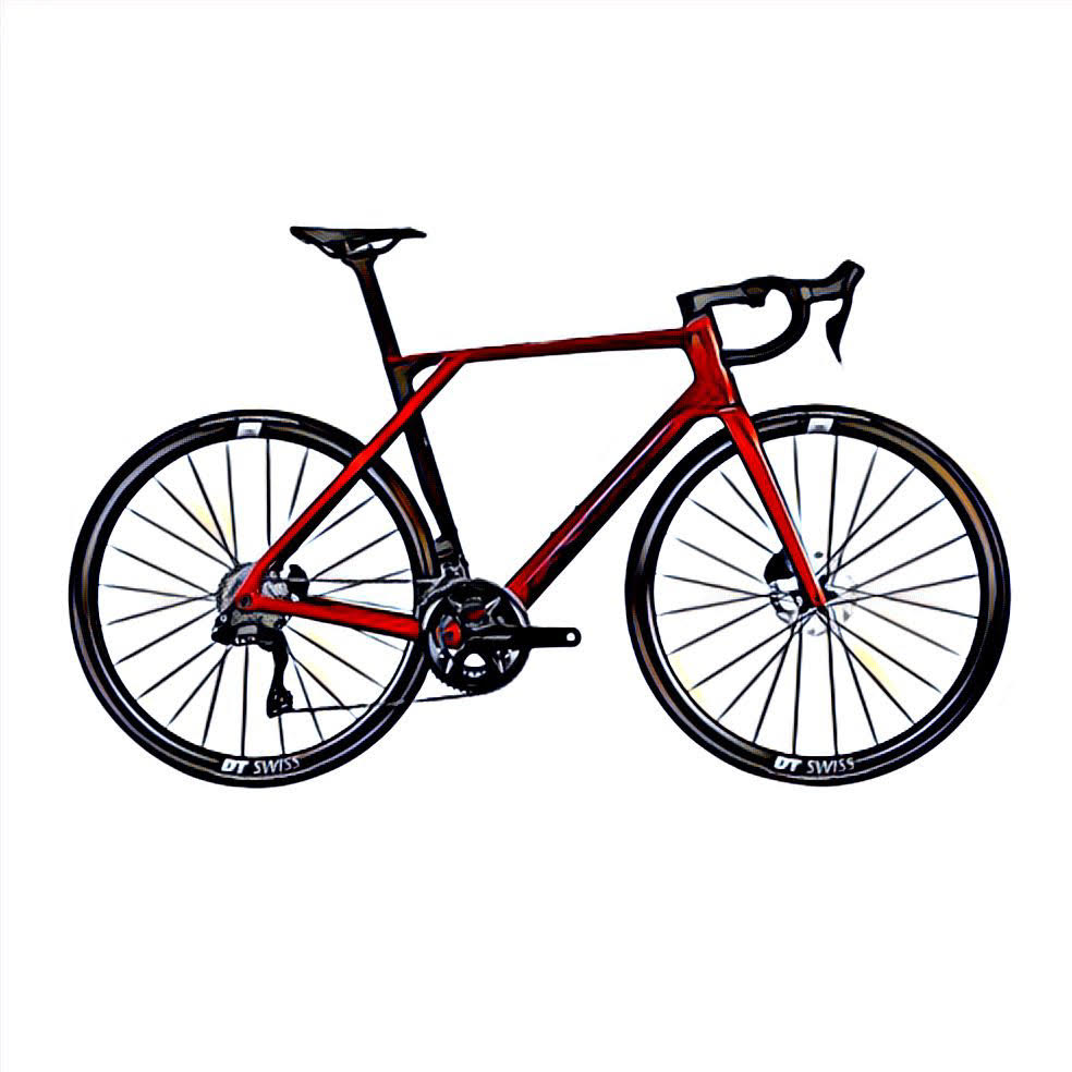 lapierre Xelius SL3 – side view, compatible model for the frame protection kit