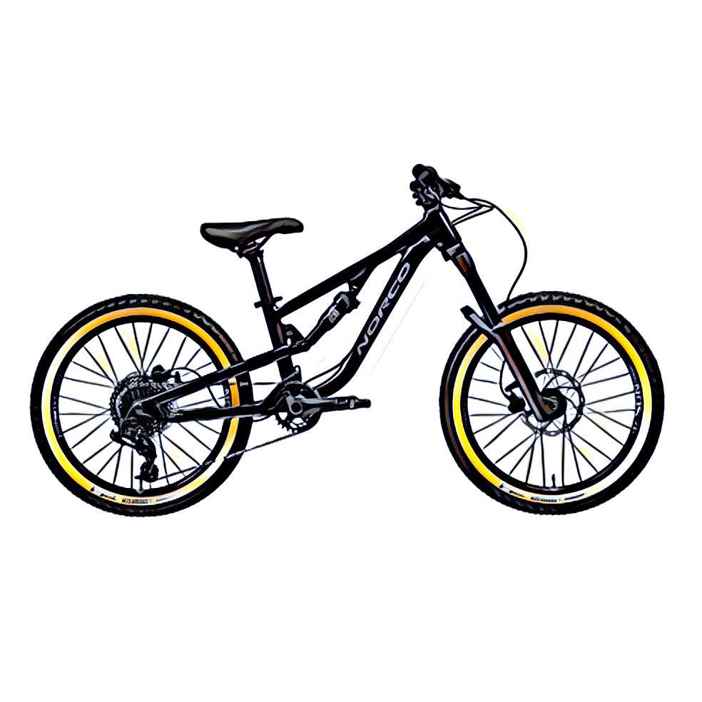 Norco Fluid FS20– side view, compatible model for the frame protection kit