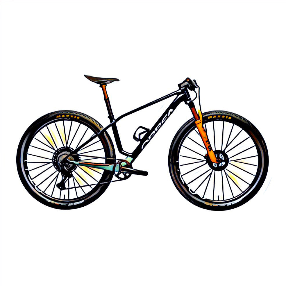 Orbea Alma MTB – side view, compatible model for the frame protection kit