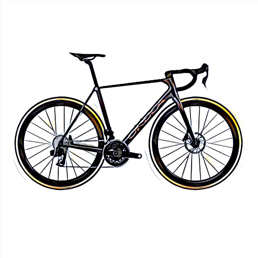 Orbea Orca – side view, compatible model for the frame protection kit