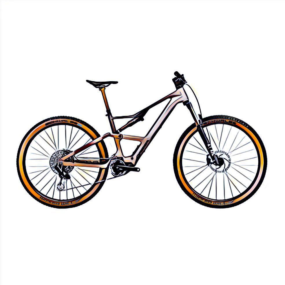 Orbea Rise MTB – side view, compatible model for the frame protection kit