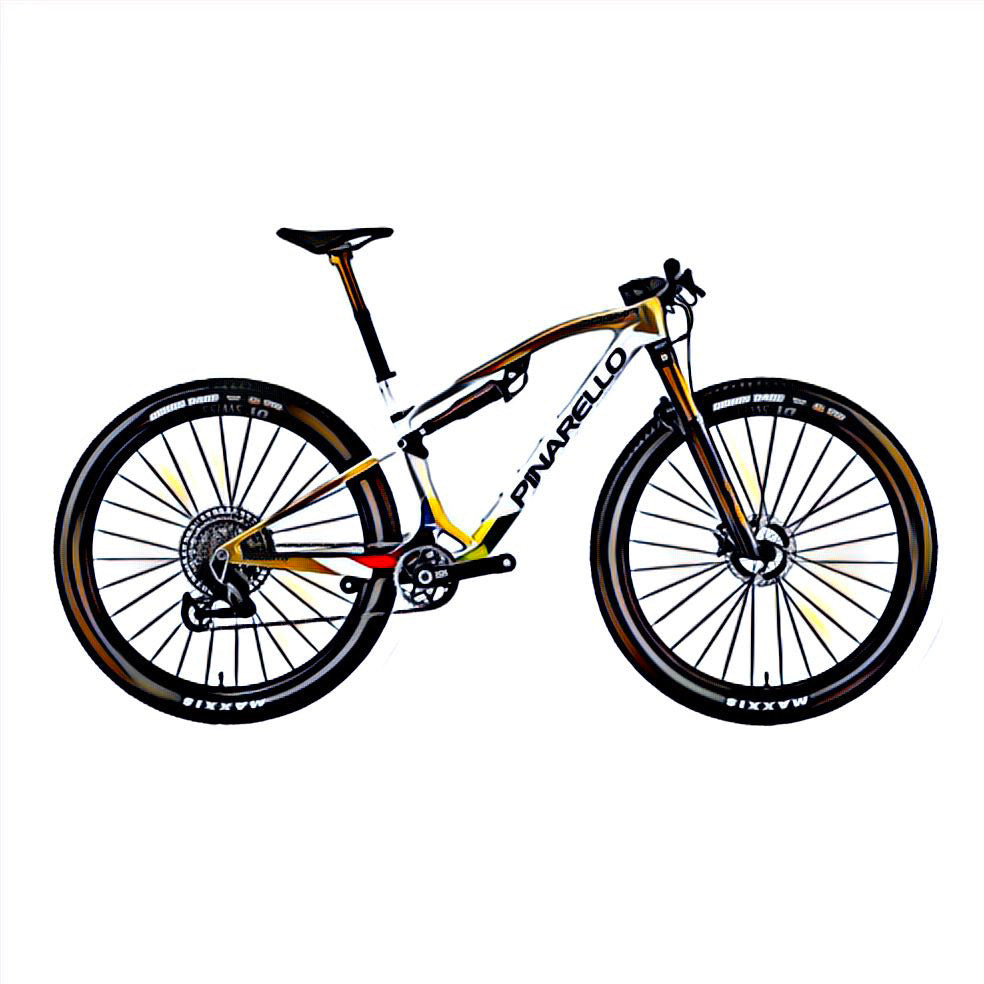 Pinarello Dogma XC – side view, compatible model for the frame protection kit