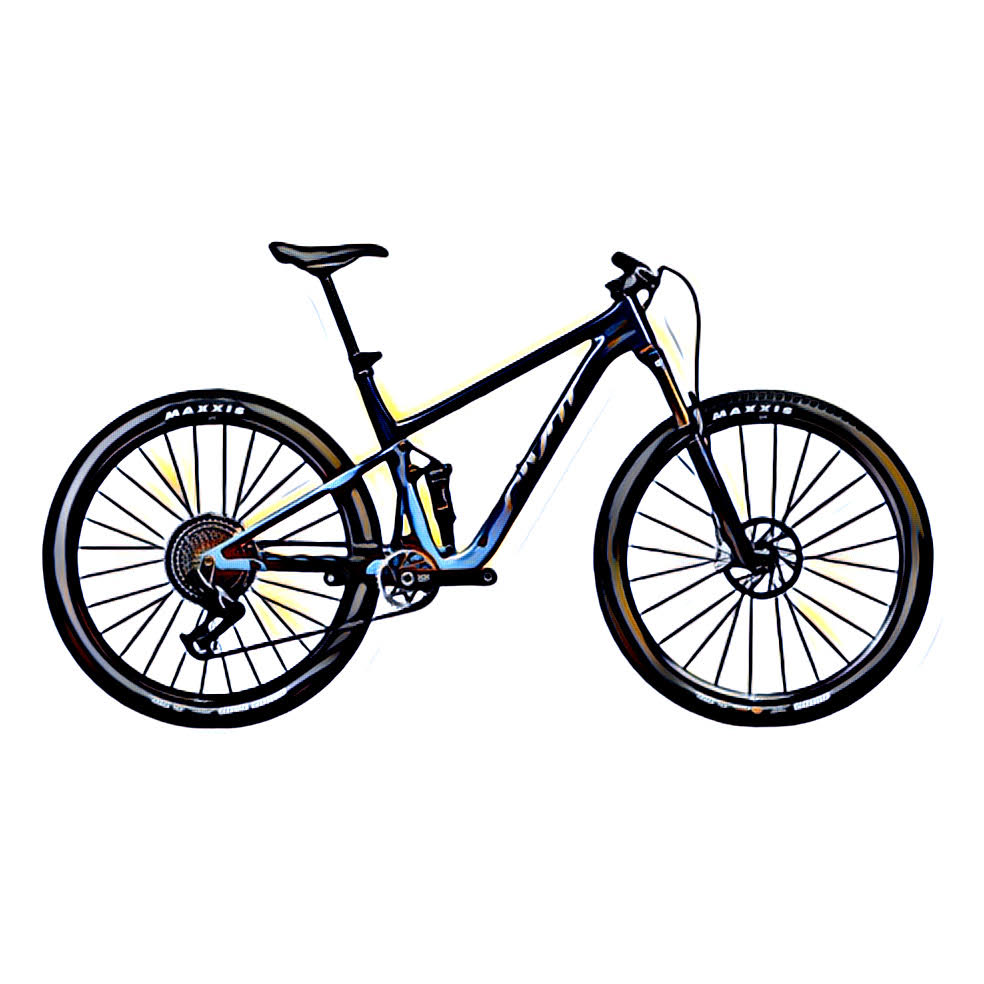 Pivot Mach 4 SL  – side view, compatible model for the frame protection kit