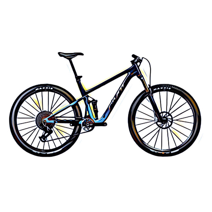 Pivot Mach 4 SL  – side view, compatible model for the frame protection kit