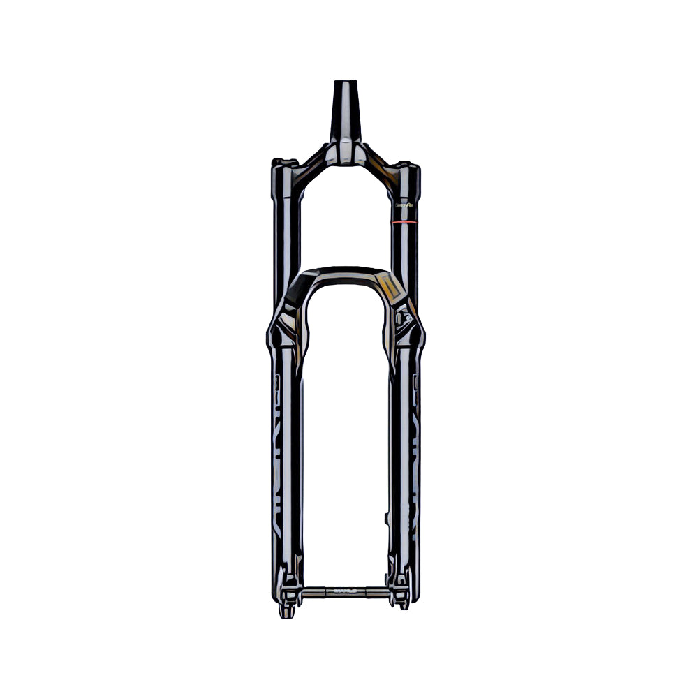 Rockshox Lyrik – front view, compatible model for the fork protection kit