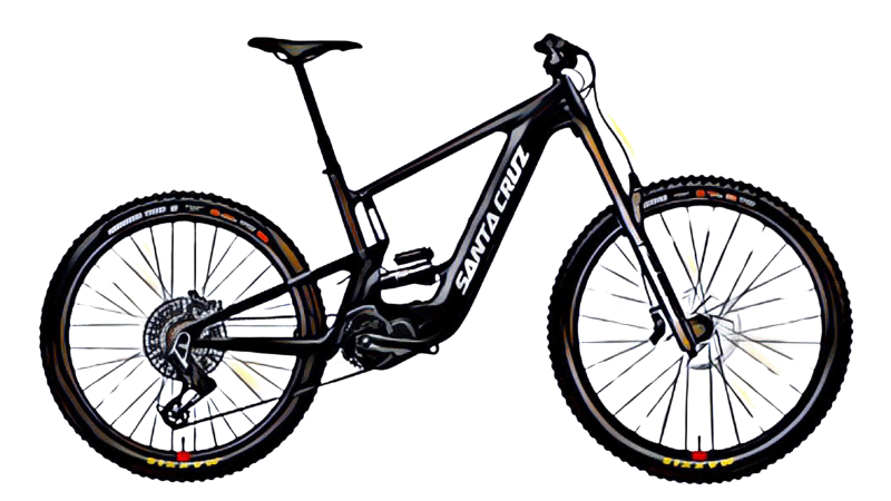 MTB protection film Santa Cruz