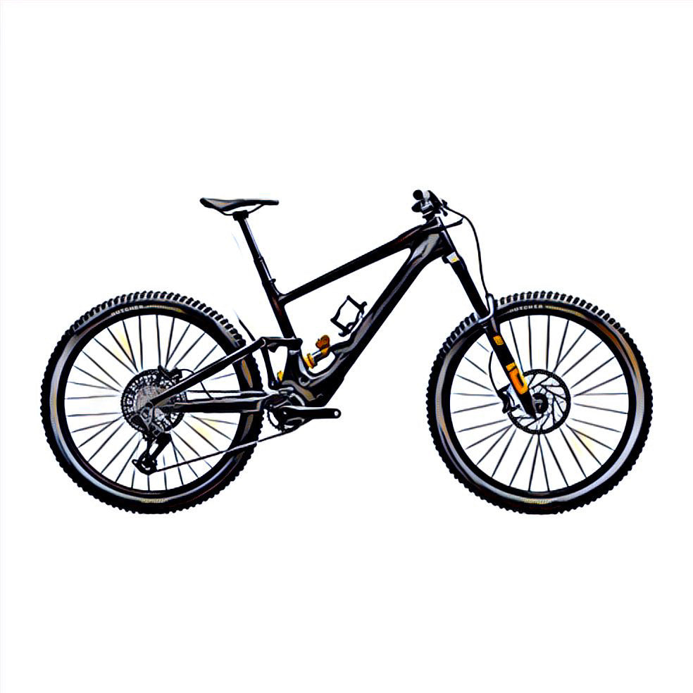 Specialized Turbo Kenevo SL e-MTB – side view, compatible model for the frame protection kit
