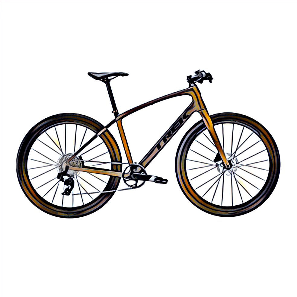 Trek FX Sport SL – side view, compatible model for the frame protection kit