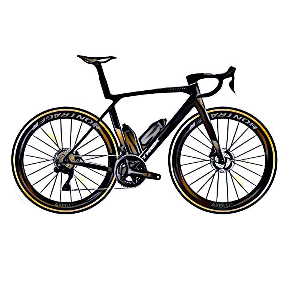 Trek Madone – side view, compatible model for the frame protection kit