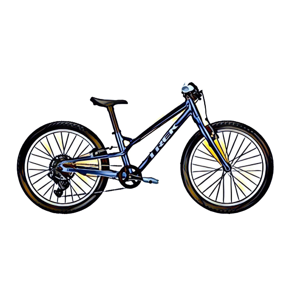 Trek Wahoo – side view, compatible model for the frame protection kit