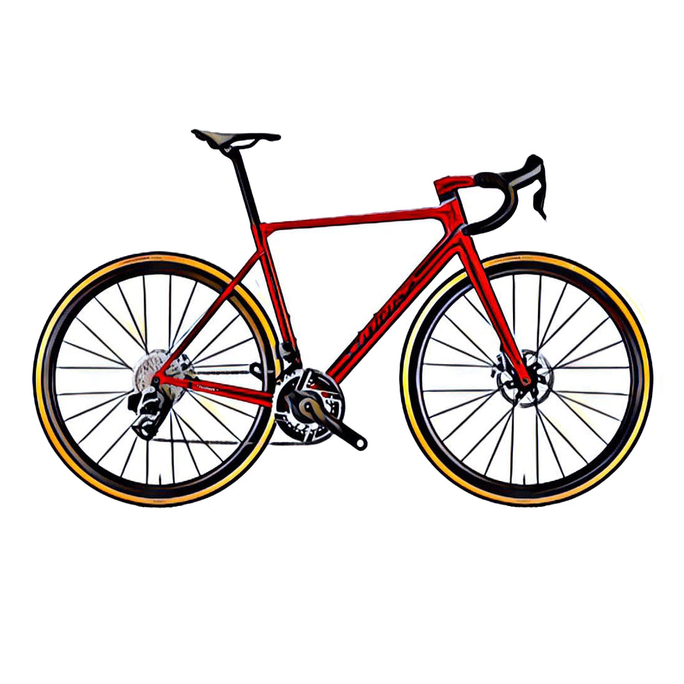 Wilier Verticale – side view, compatible model for the frame protection kit